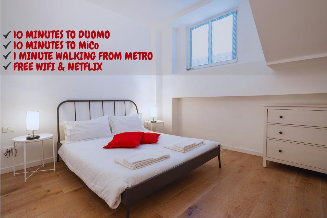 City Centre Apartment - 10 Minutes To Duomo - Free Wifi E Netflix Milaan Buitenkant foto